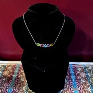 Samuel B Multi Gemstone Necklace